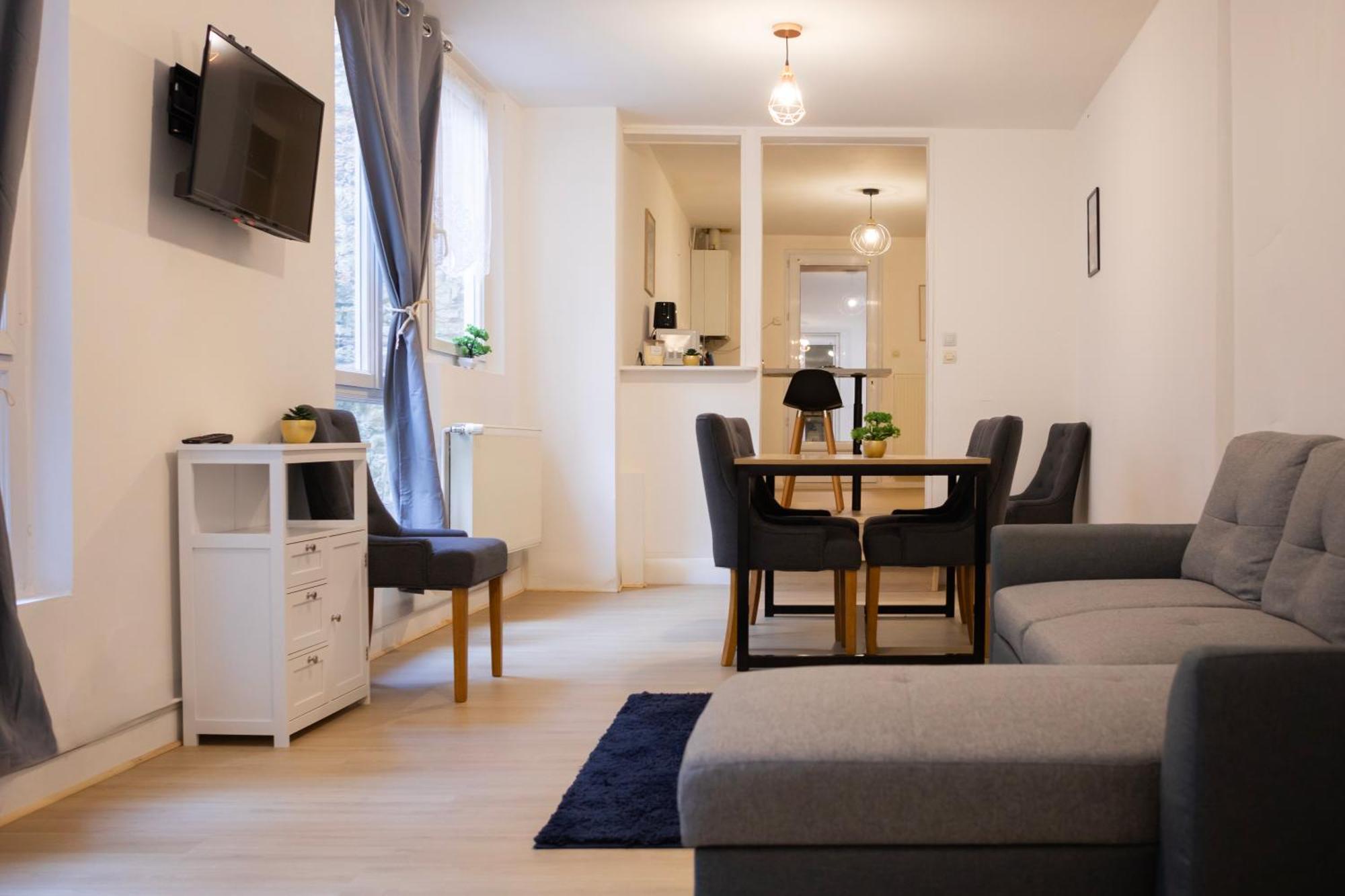 Spa Central Charmant Duplex Cosy 90M2 A 300M Rue Pietonne Et 500 M Du Port Boulogne-sur-Mer Extérieur photo